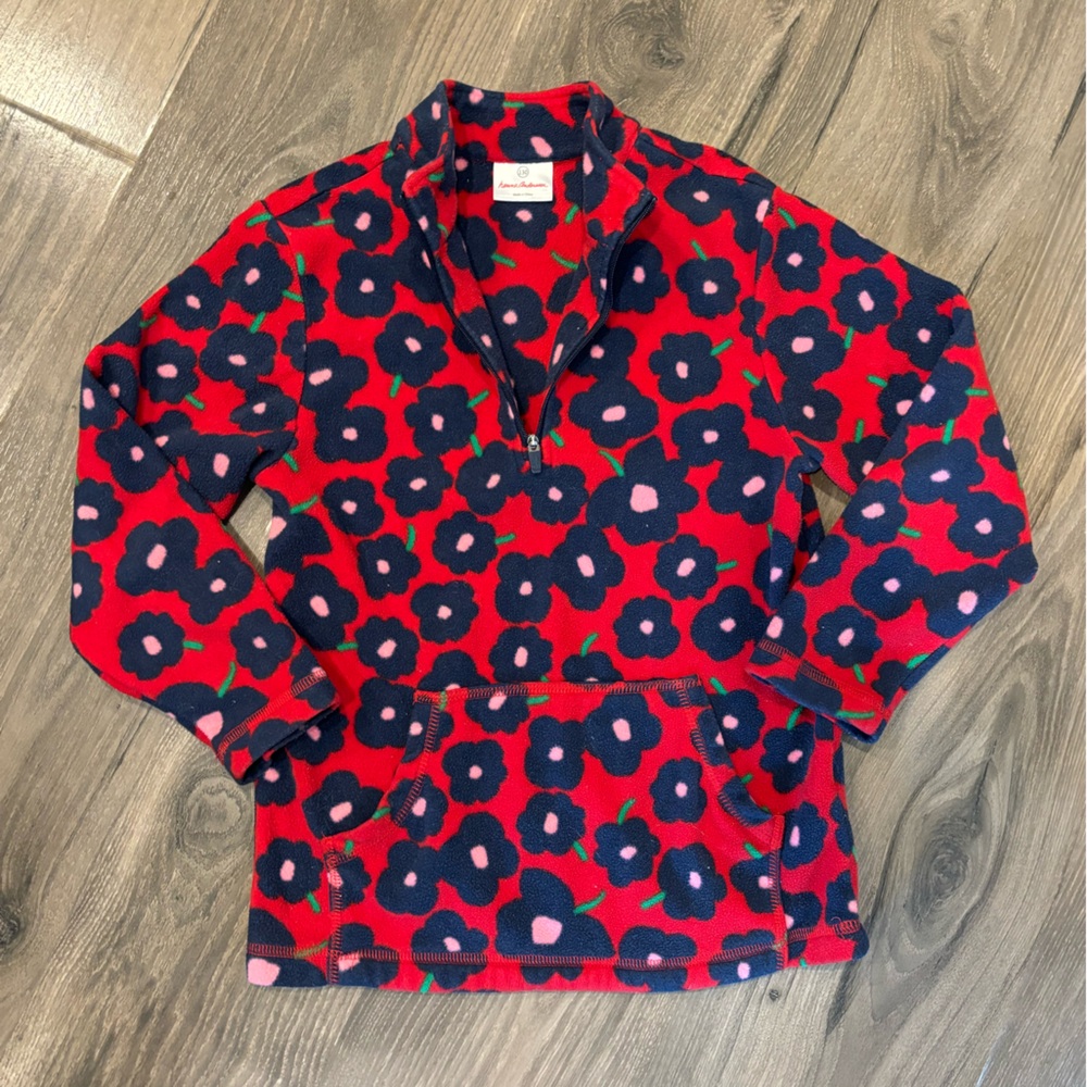 Hanna Andersson Girls Fleece Pullover Size 130(8)